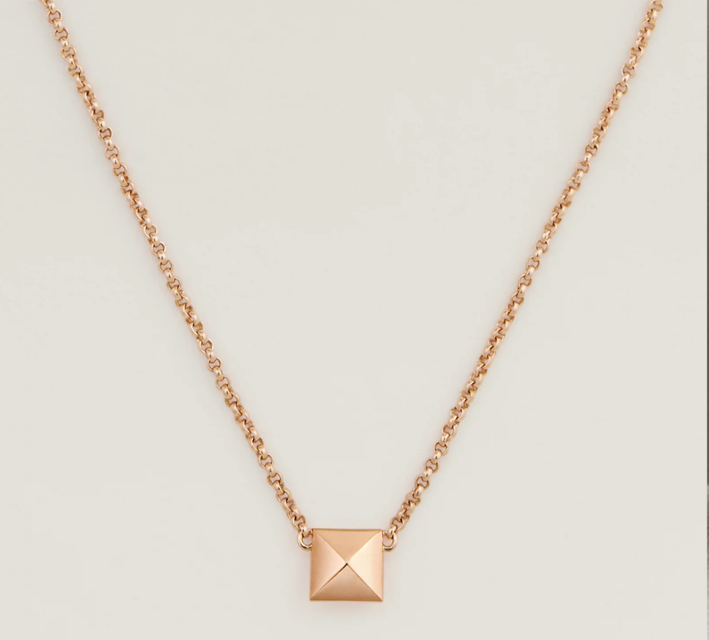 Vòng cổ Hermès Clou d'H pendant, small model 