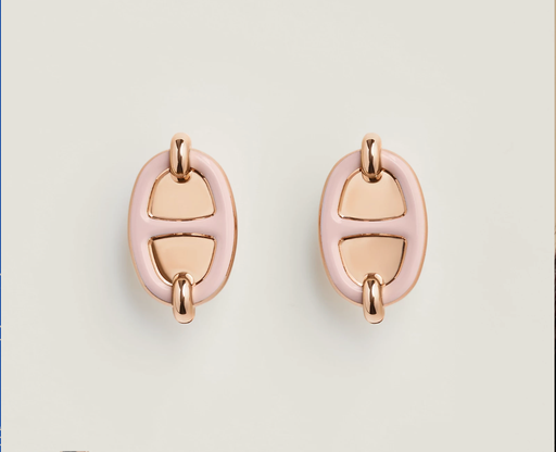 Bông tai Hermes Mini Maillon earrings